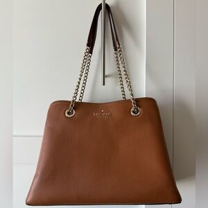 Kate Spade Tan Leather Shoulder Bag
